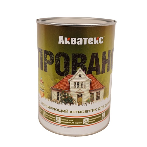 Защита антисепт покр 0,75л тик АКВАТЕКС Прованс Рогнеда (6) экк П