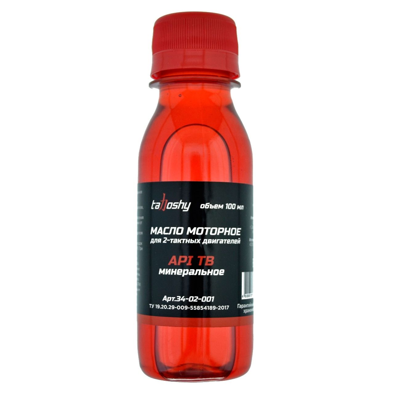 Масло 2Т минеральное API TB 100 мл Tahoshy