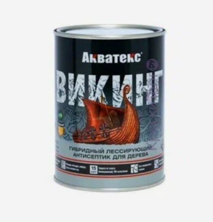 Защита антисепт покр 0,75л тик АКВАТЕКС ВИКИНГ Рогнеда (1/6) П