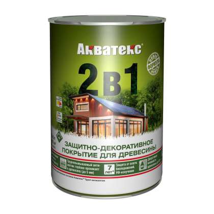 Защита антисепт покр 0,8л махагон АКВАТЕКС Рогнеда (6) П