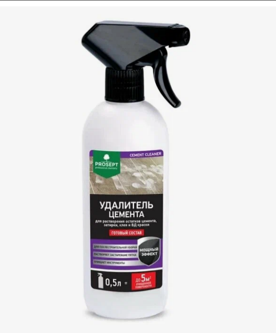 Удалитель цемента 0,5л 022-05 CEMENT GLEANER ПРОСЕПТ