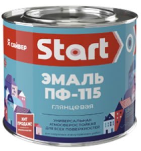 Эмаль ПФ-115 20кг св-серая СТАРТ