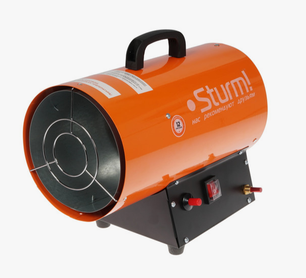 Пушка тепловая газовая GH91101 10кВт 200 м3/час Sturm!!