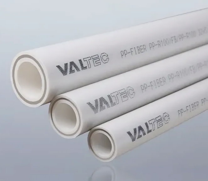 Труба PP-FIBER VALTEC арм стекловолокном PN25 d25*4.2мм белый