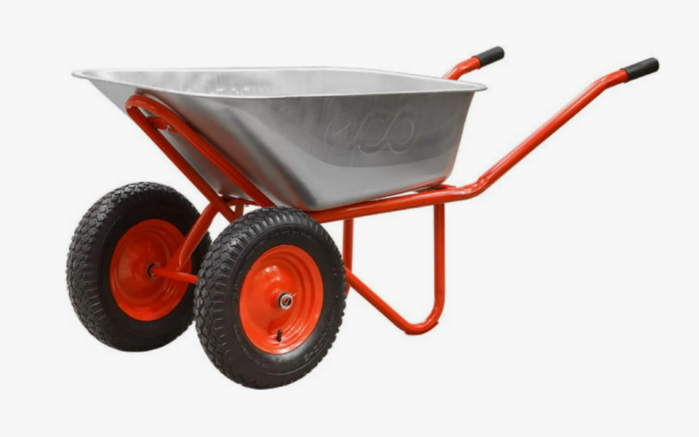 Тачка строительная 2 колеса 350кг130л  WB351-2 ECO