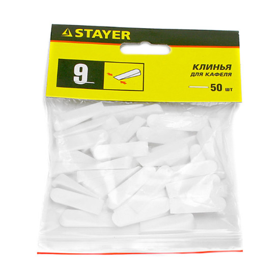 Клинья для кафеля 9мм 50шт STAYER