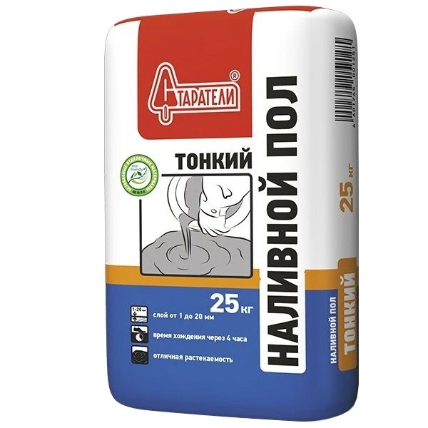 Наливной пол 25кг СТАРАТЕЛИ тонк (63)