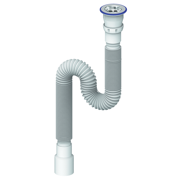 Гофросифон 1 1/2х40х50 D230 INICORN (1200 мм)
