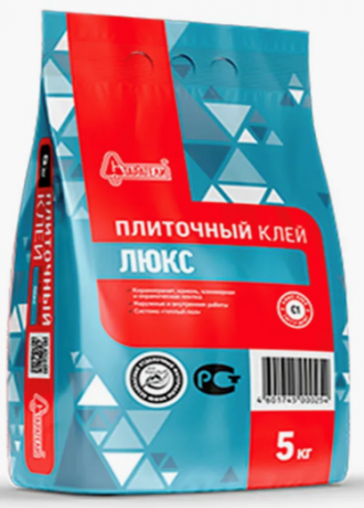 Клей 5 кг плиточный ЛЮКС  Старатели (6/216)
