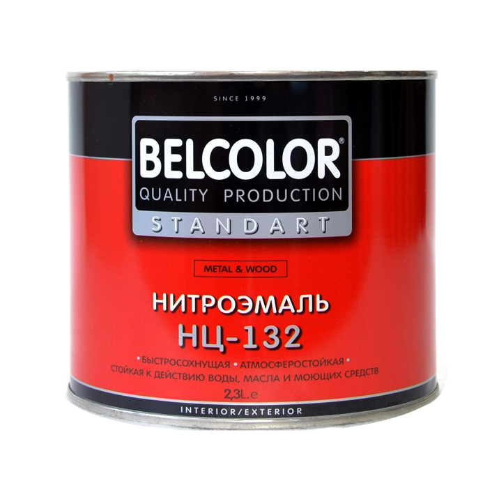Краска нитро НЦ132_КП 1,7кг БЕЛКОЛОР (серый)