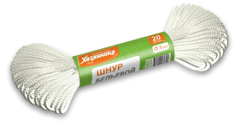 Веревка бельевая 20м №3