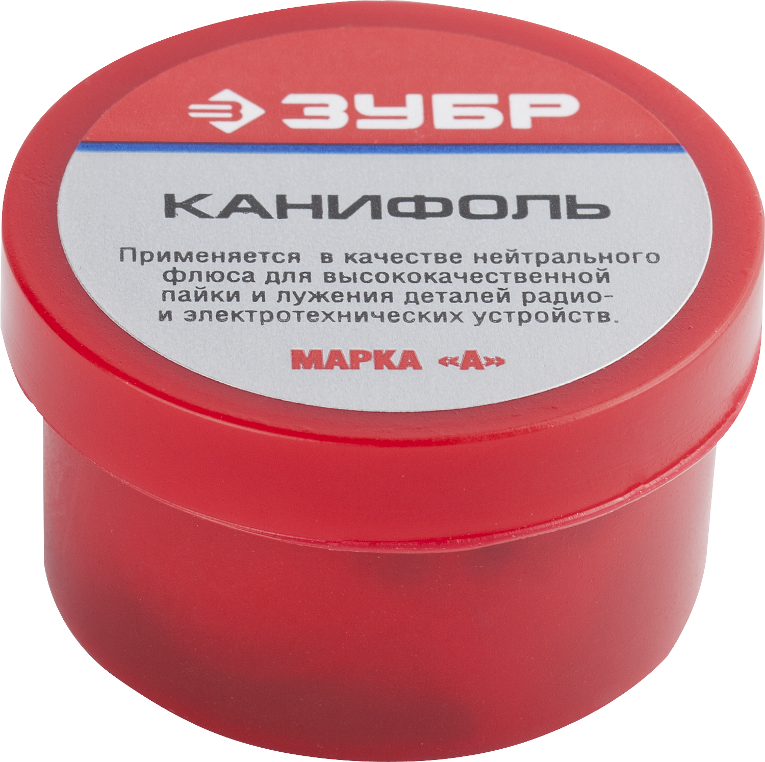 Канифоль ЗУБР для паяльных работ 20 г