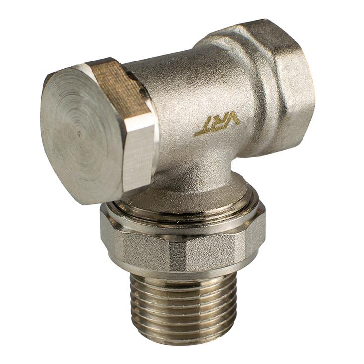 Клапан настроечный со сгоном 1/2'' прямой VRT