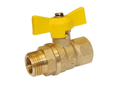 Кран газ шар 3/4 г/ш баб ДУ20 ГАЛЛОП