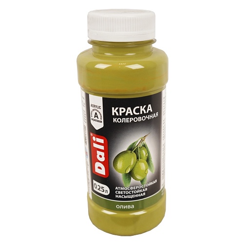 Колер 0,25л олива РОГНЕДА DALI