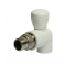 Кран американка шар 20-1/2''угловой PP-R БЕЛЫЙ