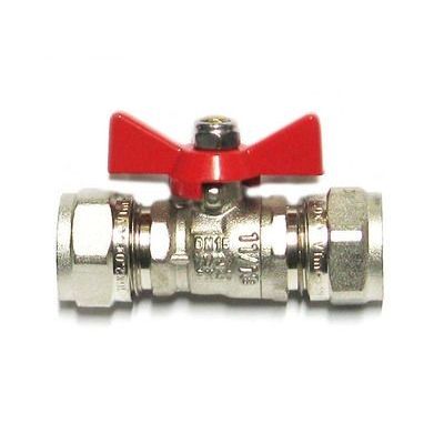 Кран шар д/мет пл трубы 16х16 ц/ц VALTEC
