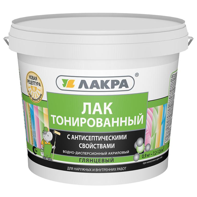 Лак ВД 0,9 кг Рябина Лакра