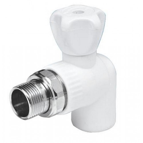 Кран американка шар 25-3/4'' угловой PRO AQUA БЕЛЫЙ