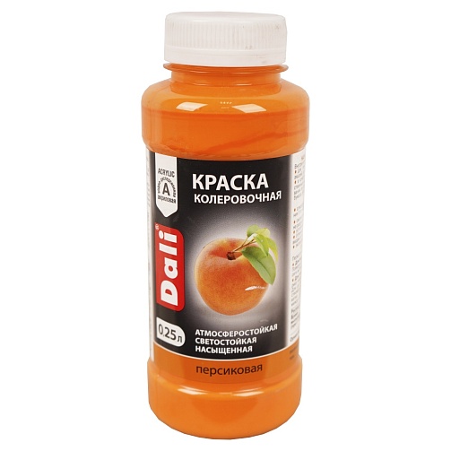Колер 0,25л персик РОГНЕДА DALI