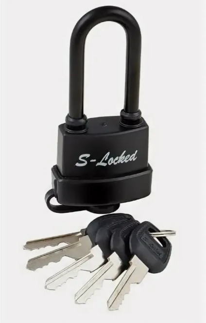 Замок навесной S-Locked ВС 03-50 влагозащищенный