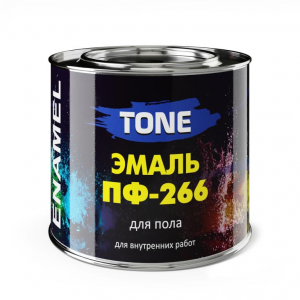 Эмаль ПФ-266 1,8кг желто-корич ТОН