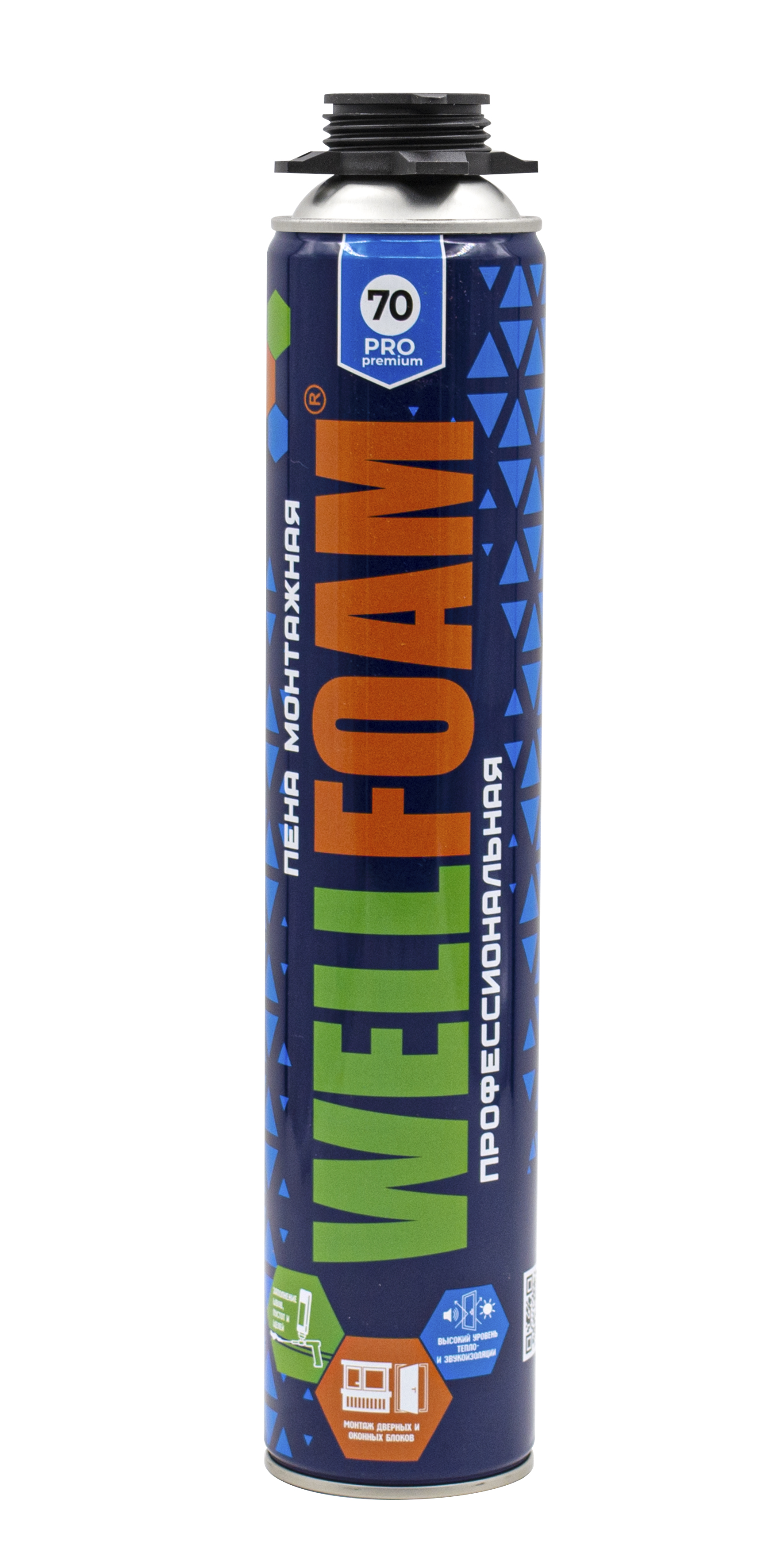 Пена монт проф 70 WELLFOAM PRO всесезон