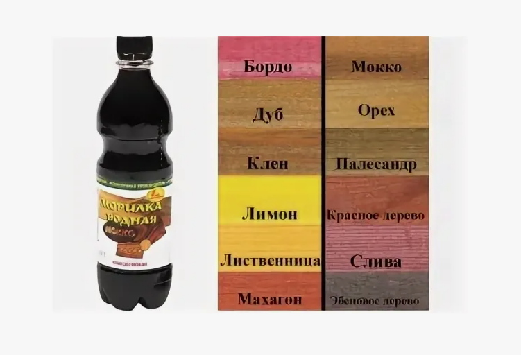 Морилка свет крас дерево 0,5л ЦАРИЦЫНСКИЕ КРАСКИ