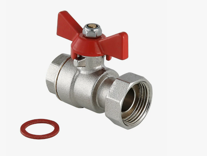 Кран шар с накидной гайкой 1/2х3/4 г/г баб Valtec !!