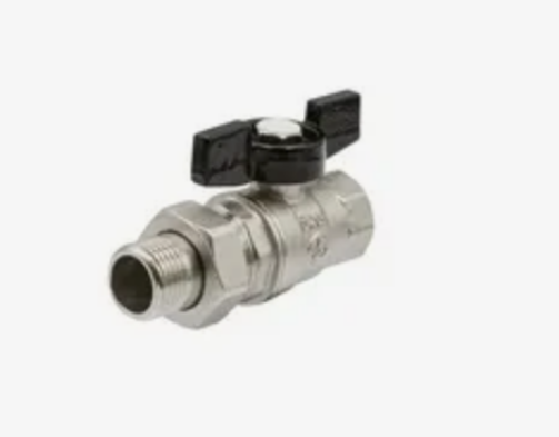 Кран американка шар1/2 баб угл со сгоном VRT