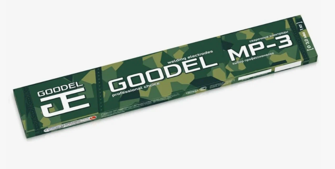 Электроды  МР-3  ф4,0 мм 5 кг Goodel