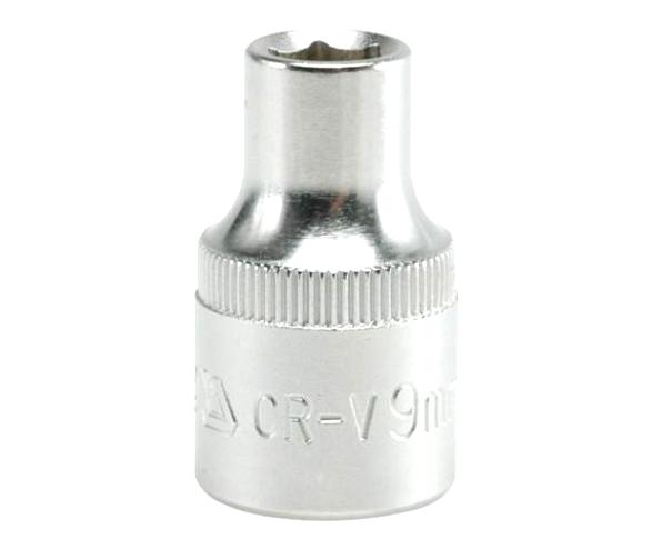Головка торцевая хромосатиновая 1/2" 9 мм KRAFTOOL