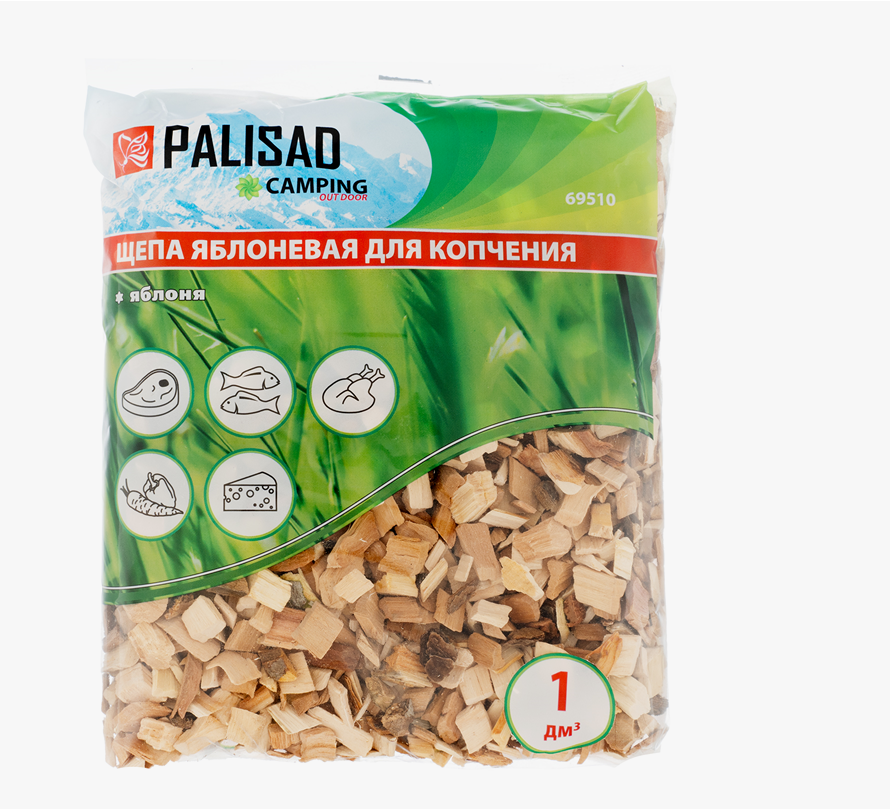 Щепа для копчения 100г яблоко Palisad