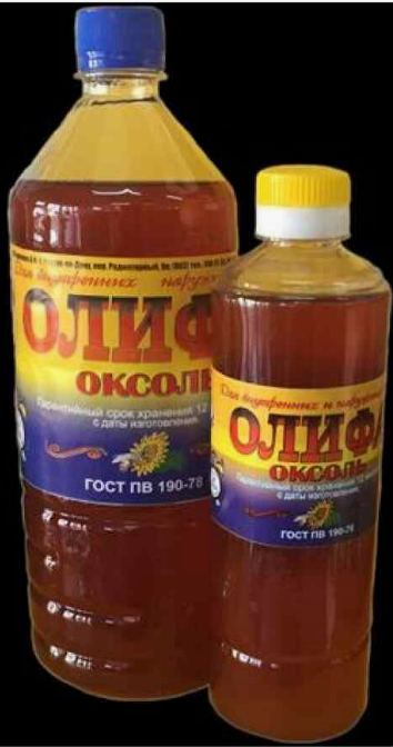Олифа-оксоль 3л