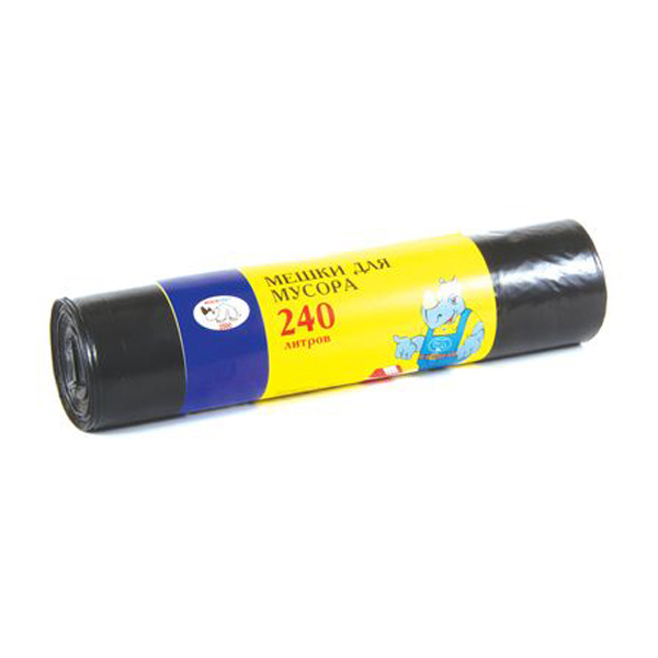 Мешки д/мусора 240л 10шт Особопрочные