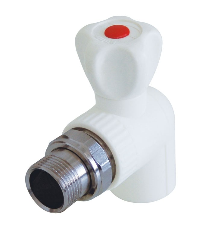 Кран американка шар 20-1/2''угловой PRO AQUA