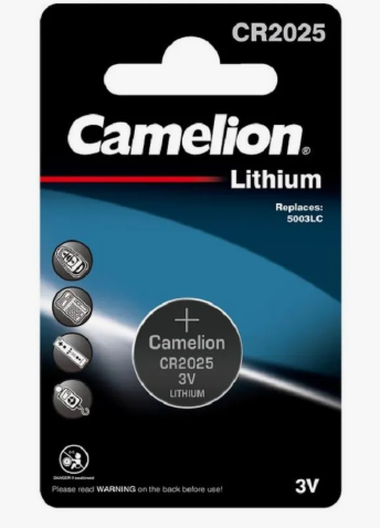 Элемент питания CR2025 Camelion