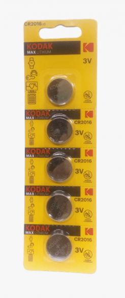 Элемент питания CR2016-5BL Kodak Lithium!!!