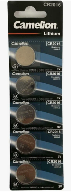 Элемент питания CR2016 Camelion