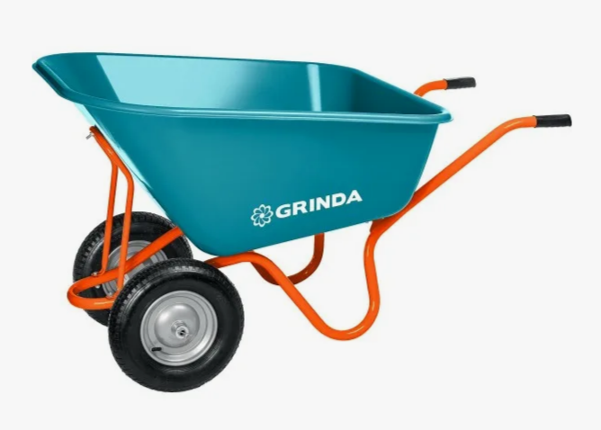 Тачка садовая 260л ударопрочный пластик GRINDA